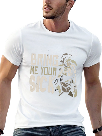 Bring Me Your Sick Plague Doctor Graphic T-Shirt