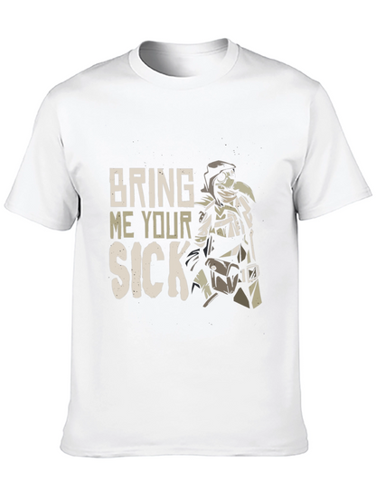 Bring Me Your Sick Plague Doctor Graphic T-Shirt