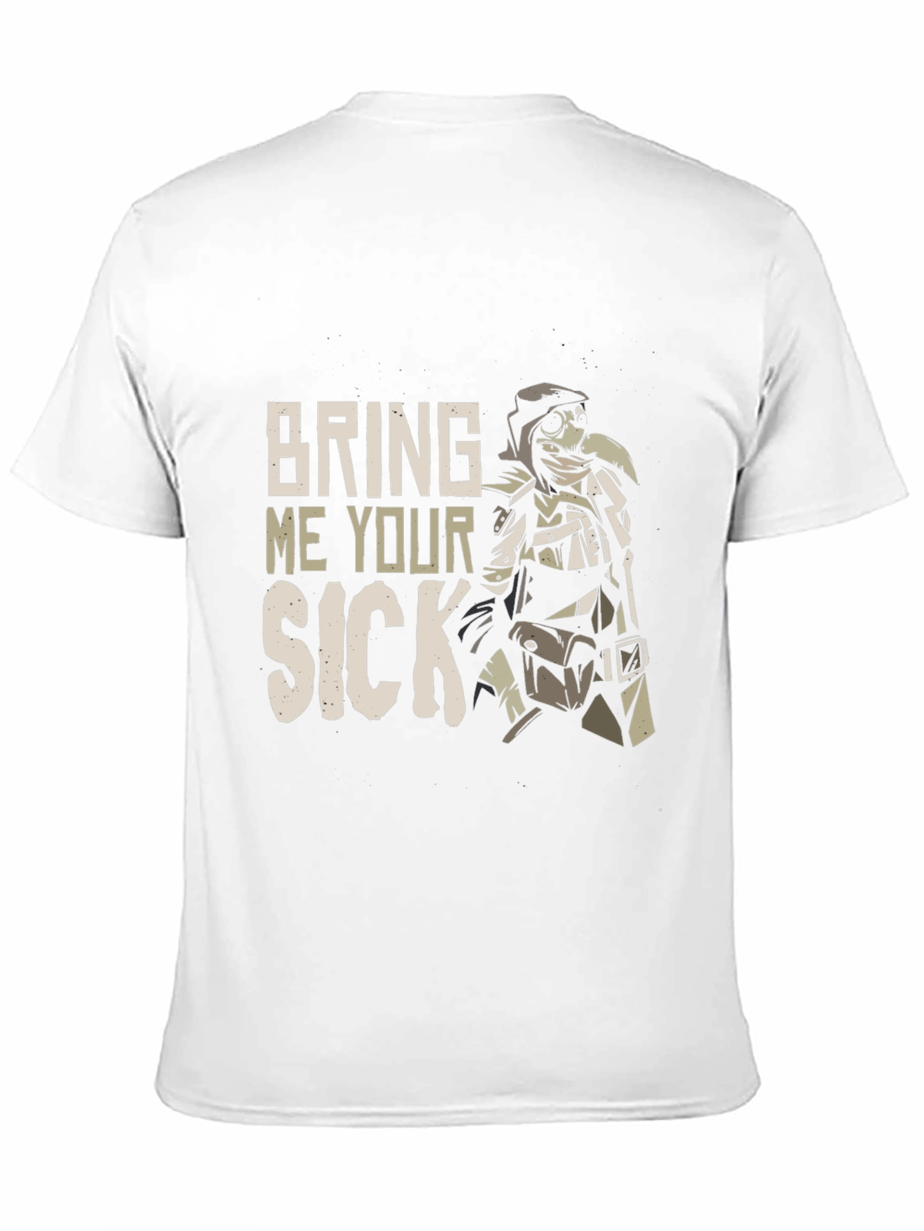 Bring Me Your Sick Plague Doctor Graphic T-Shirt