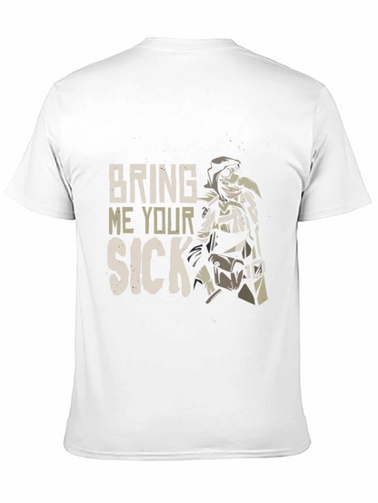 Bring Me Your Sick Plague Doctor Graphic T-Shirt