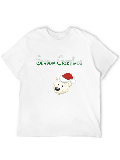 Season Greetings Polar Bear Christmas T-Shirt