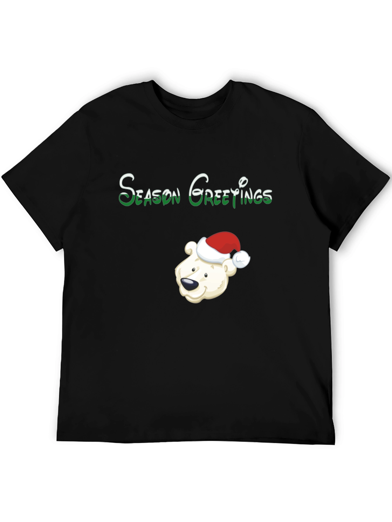Season Greetings Polar Bear Christmas T-Shirt