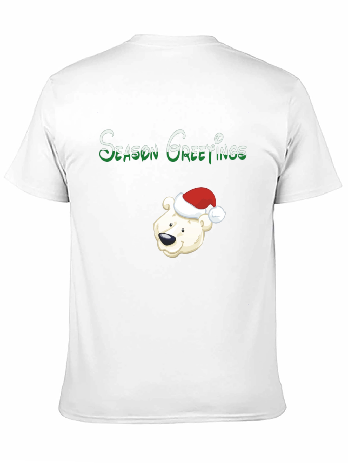 Season Greetings Polar Bear Christmas T-Shirt