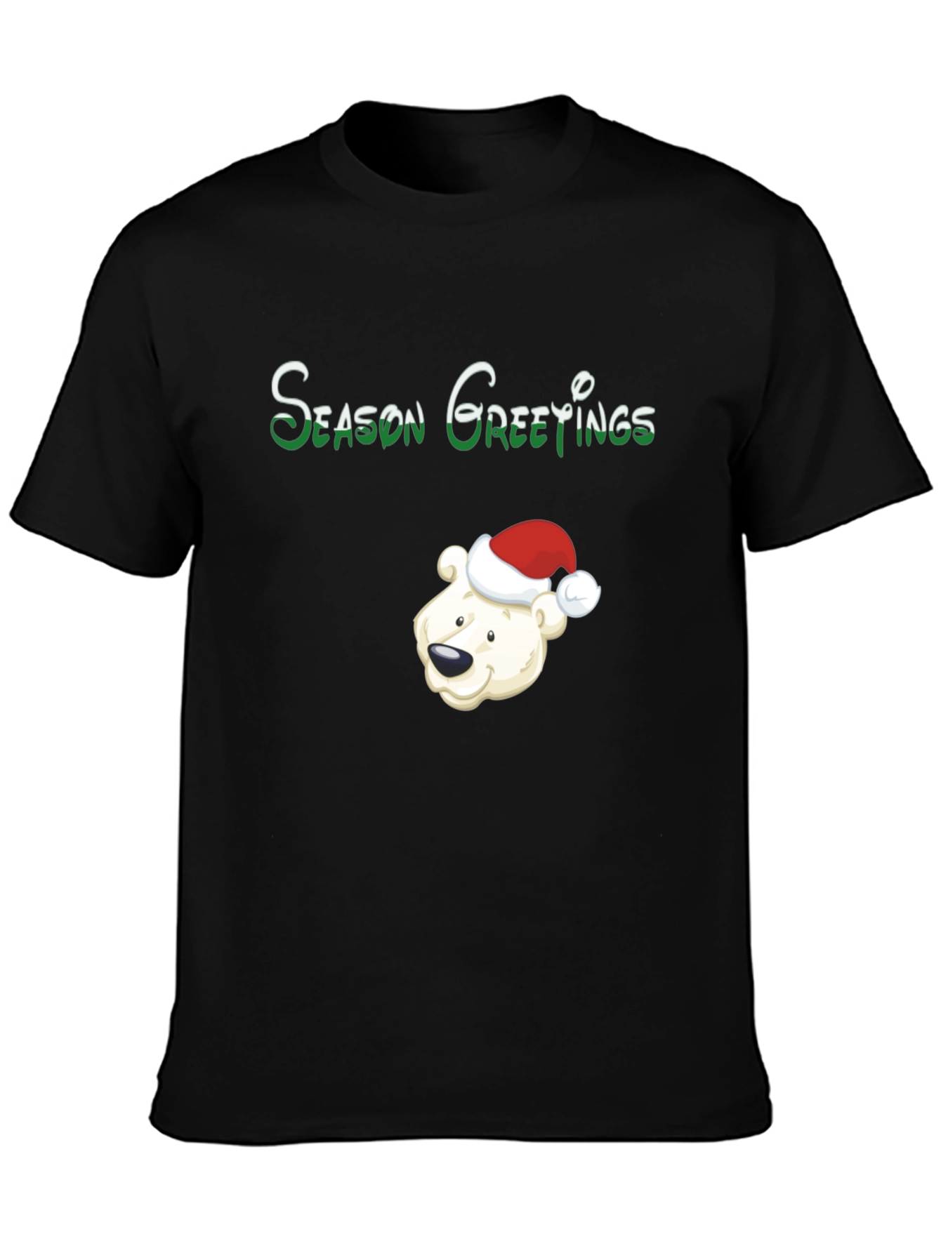 Season Greetings Polar Bear Christmas T-Shirt