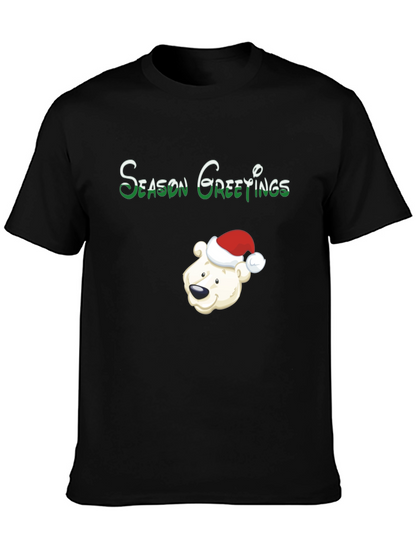 Season Greetings Polar Bear Christmas T-Shirt