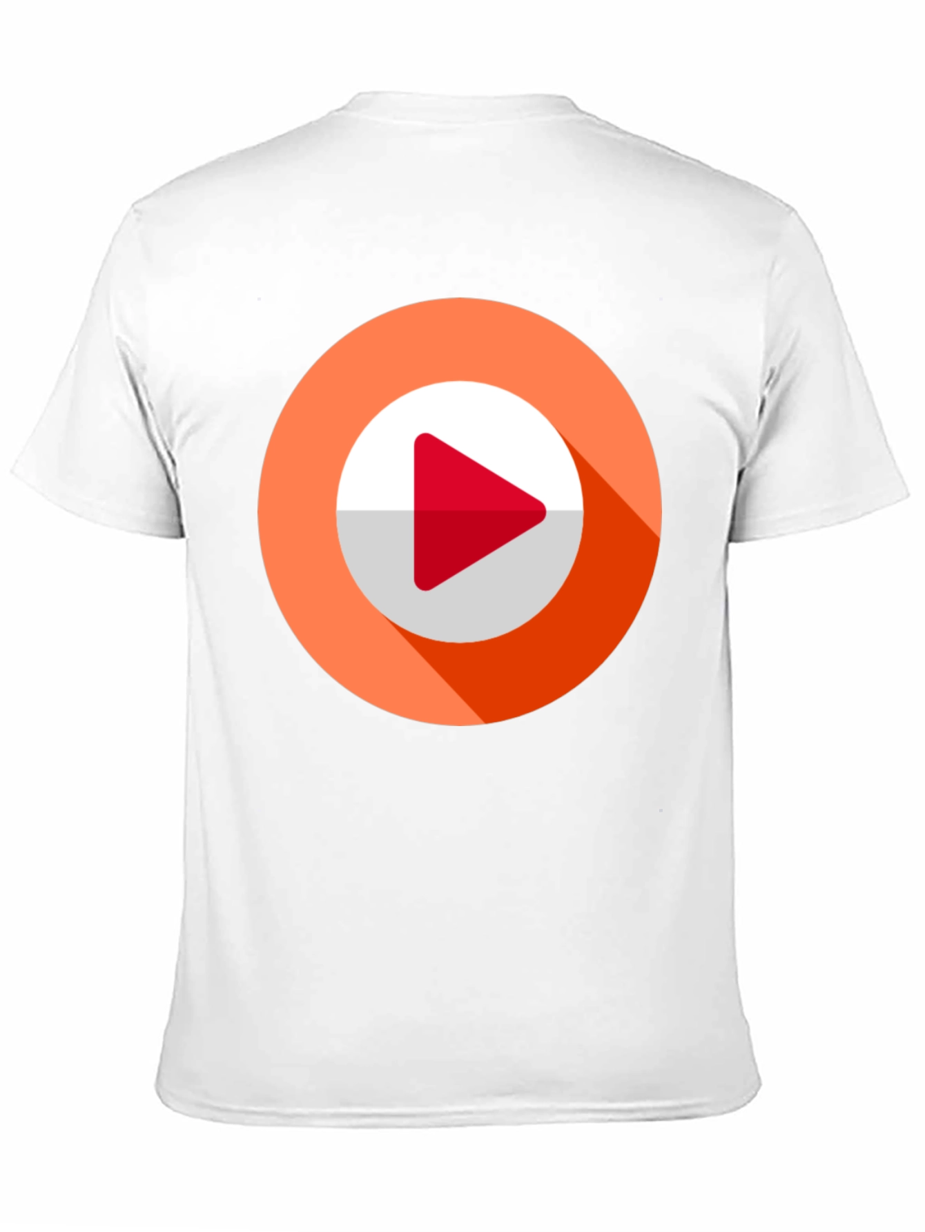 Modern Play Button Graphic Tee