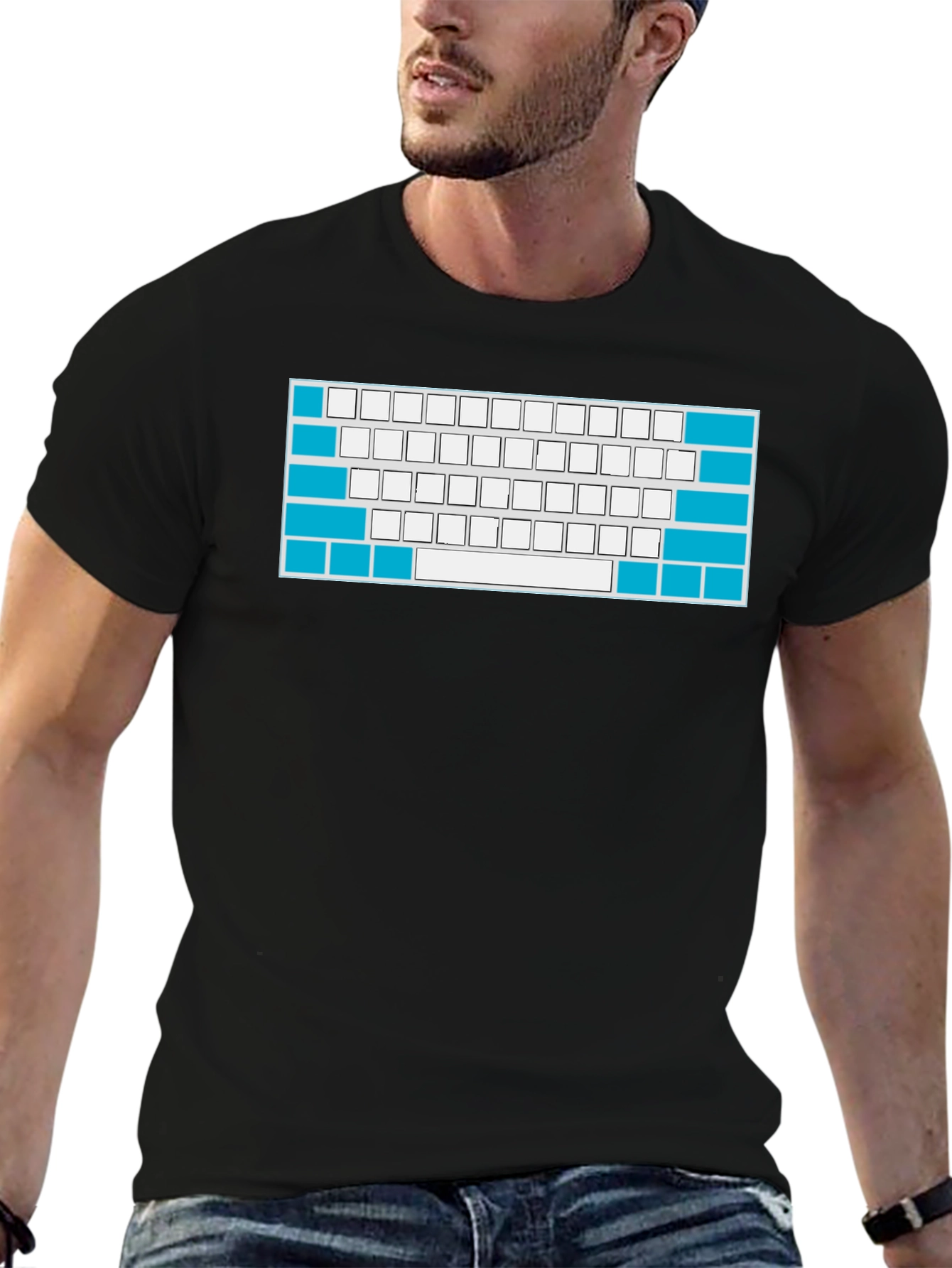 Keyboard T-Shirt - Gamer Style!