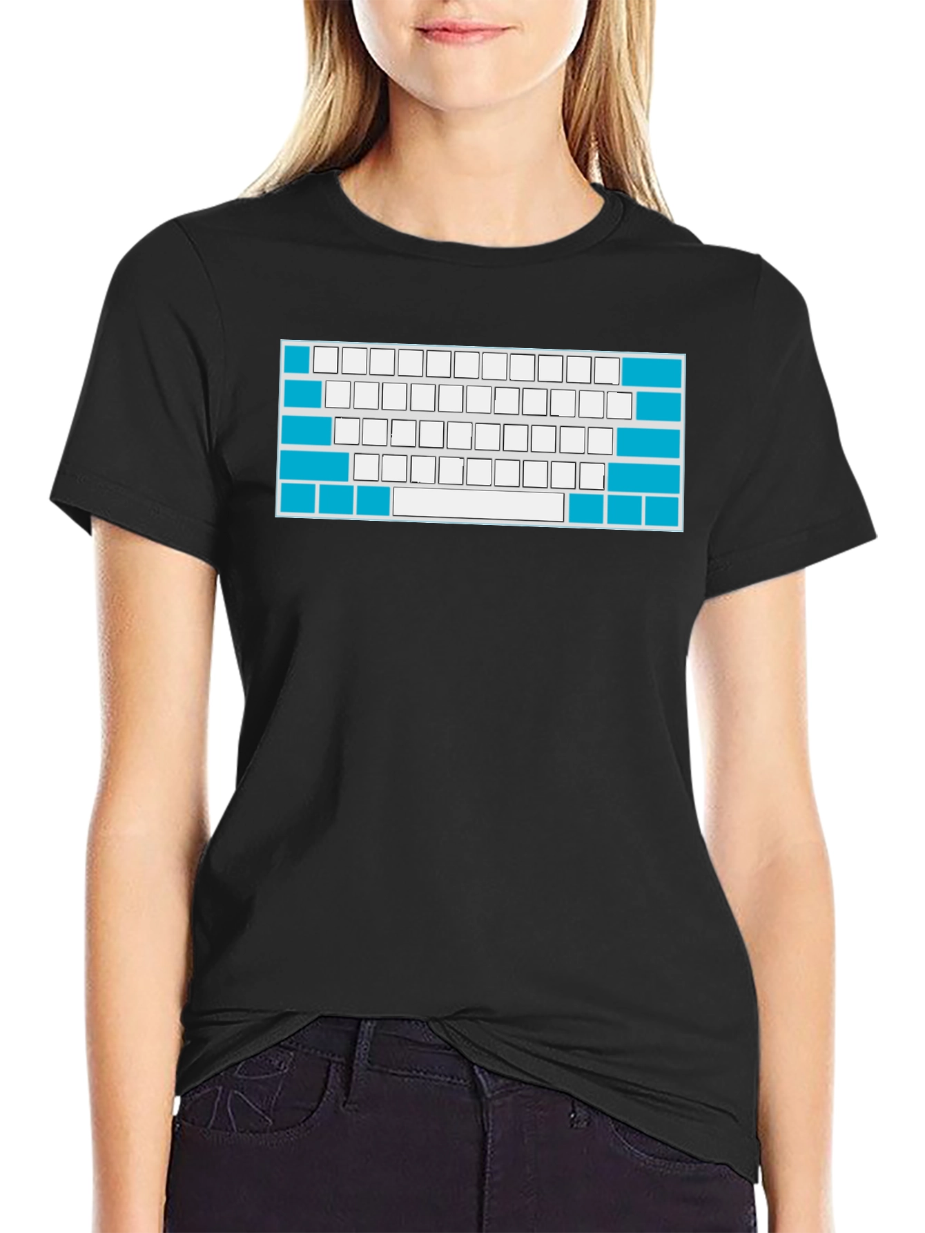 Keyboard T-Shirt - Gamer Style!