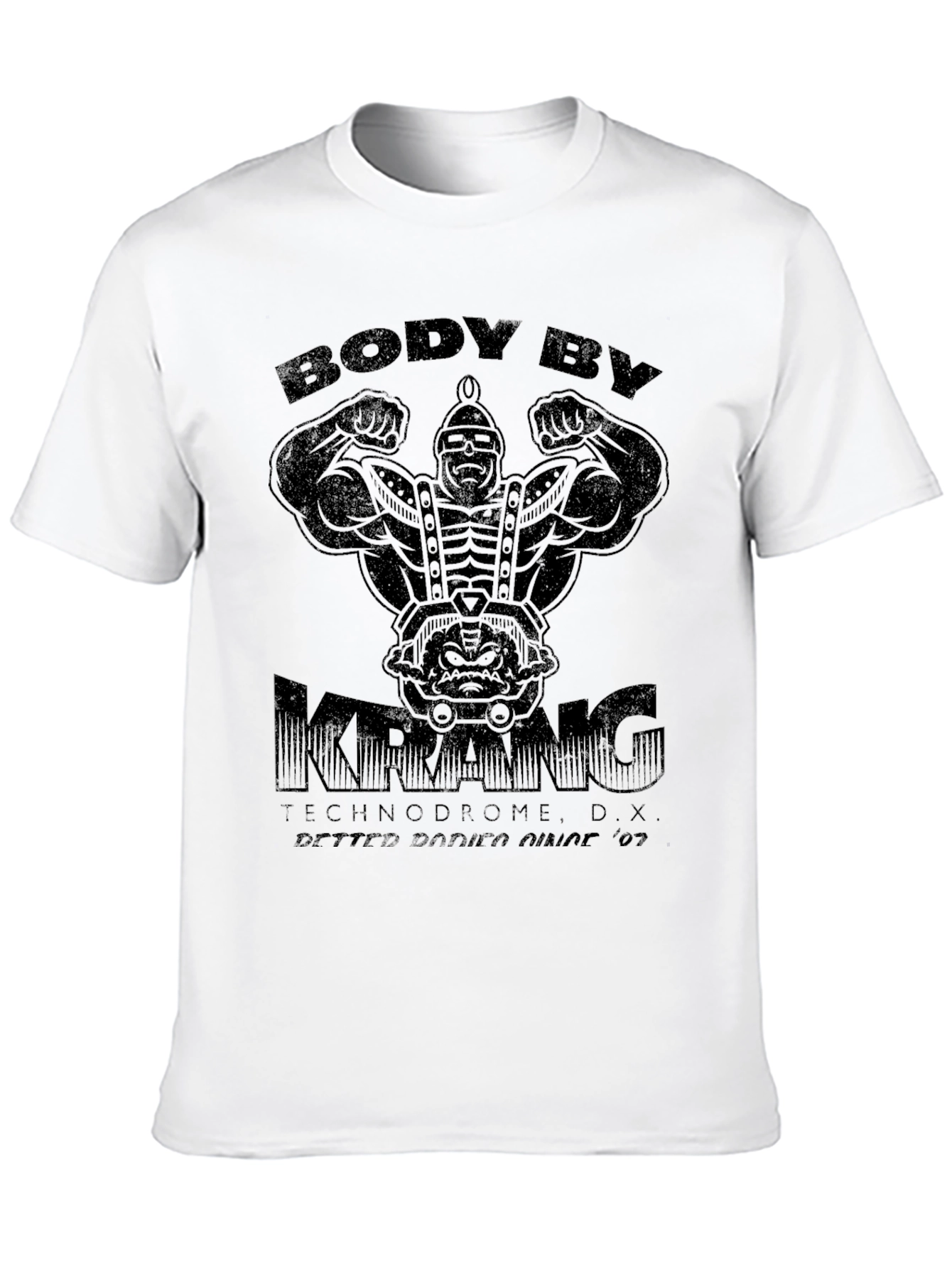 Body By Krang Black Graphic T-Shirt