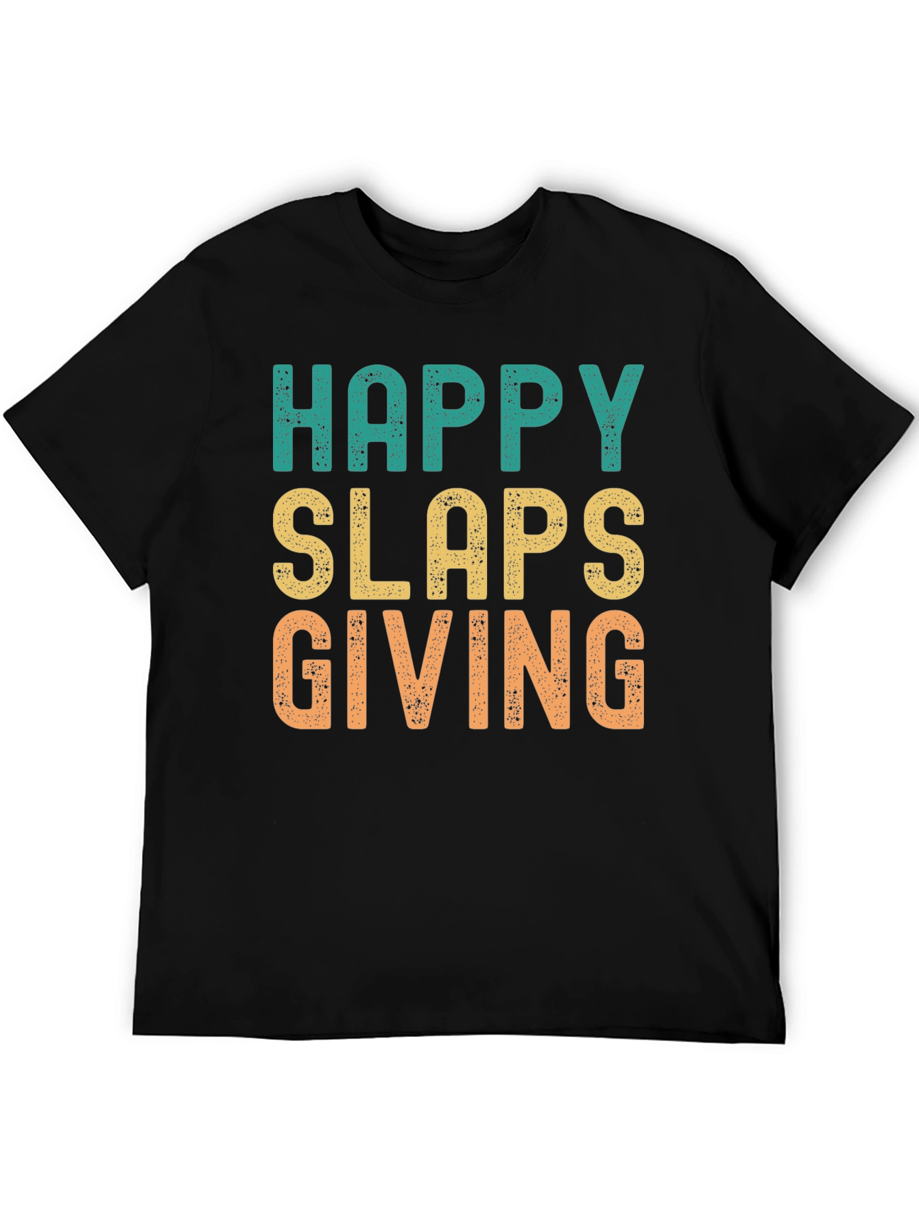 Happy Slaps Giving T-Shirt - Novelty Graphic Tee