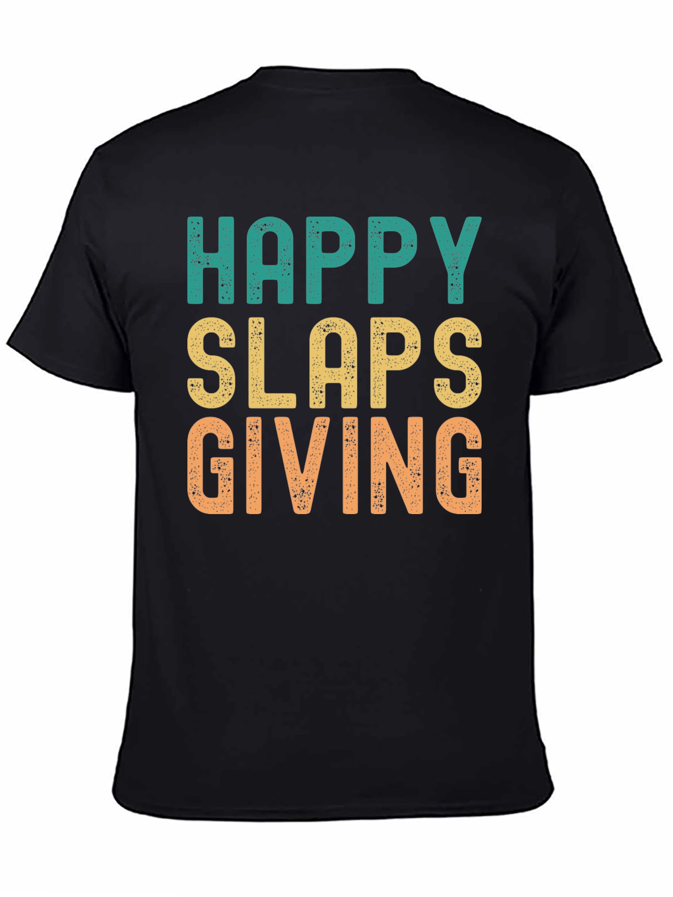 Happy Slaps Giving T-Shirt - Novelty Graphic Tee