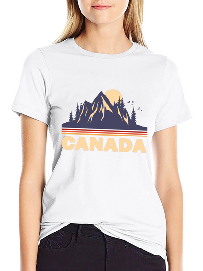Canada Mountain Graphic T-Shirt