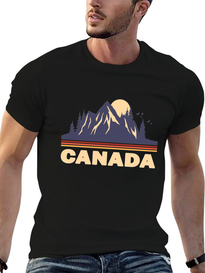 Canada Mountain Graphic T-Shirt