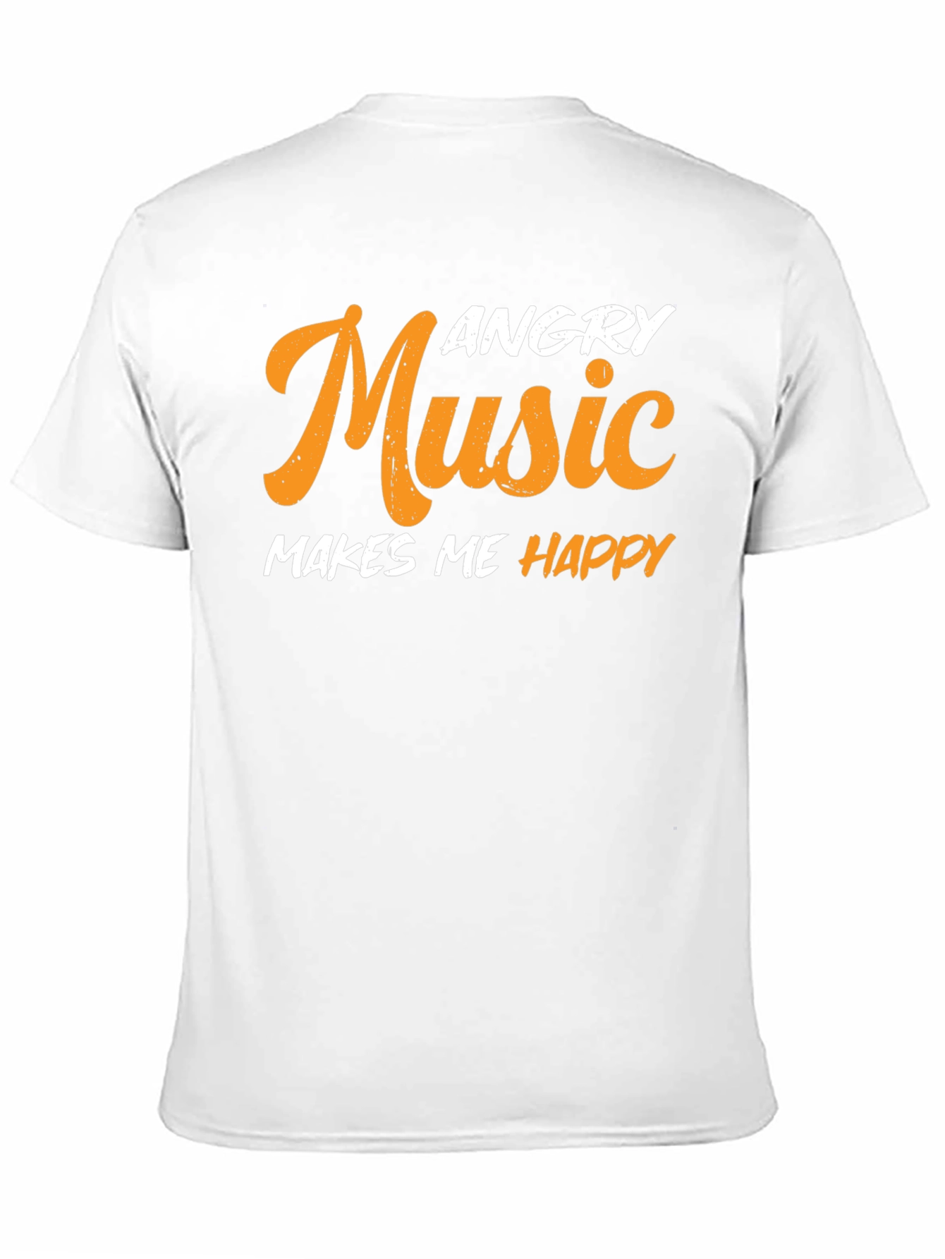 Angry Music Makes Me Happy T-Shirt