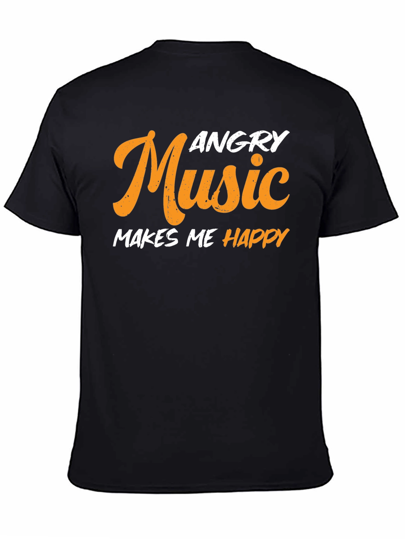 Angry Music Makes Me Happy T-Shirt