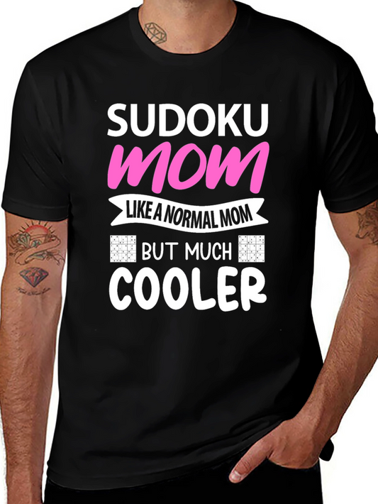 Sudoku Mom T-Shirt - Fun & Cool Mothers Day Gift