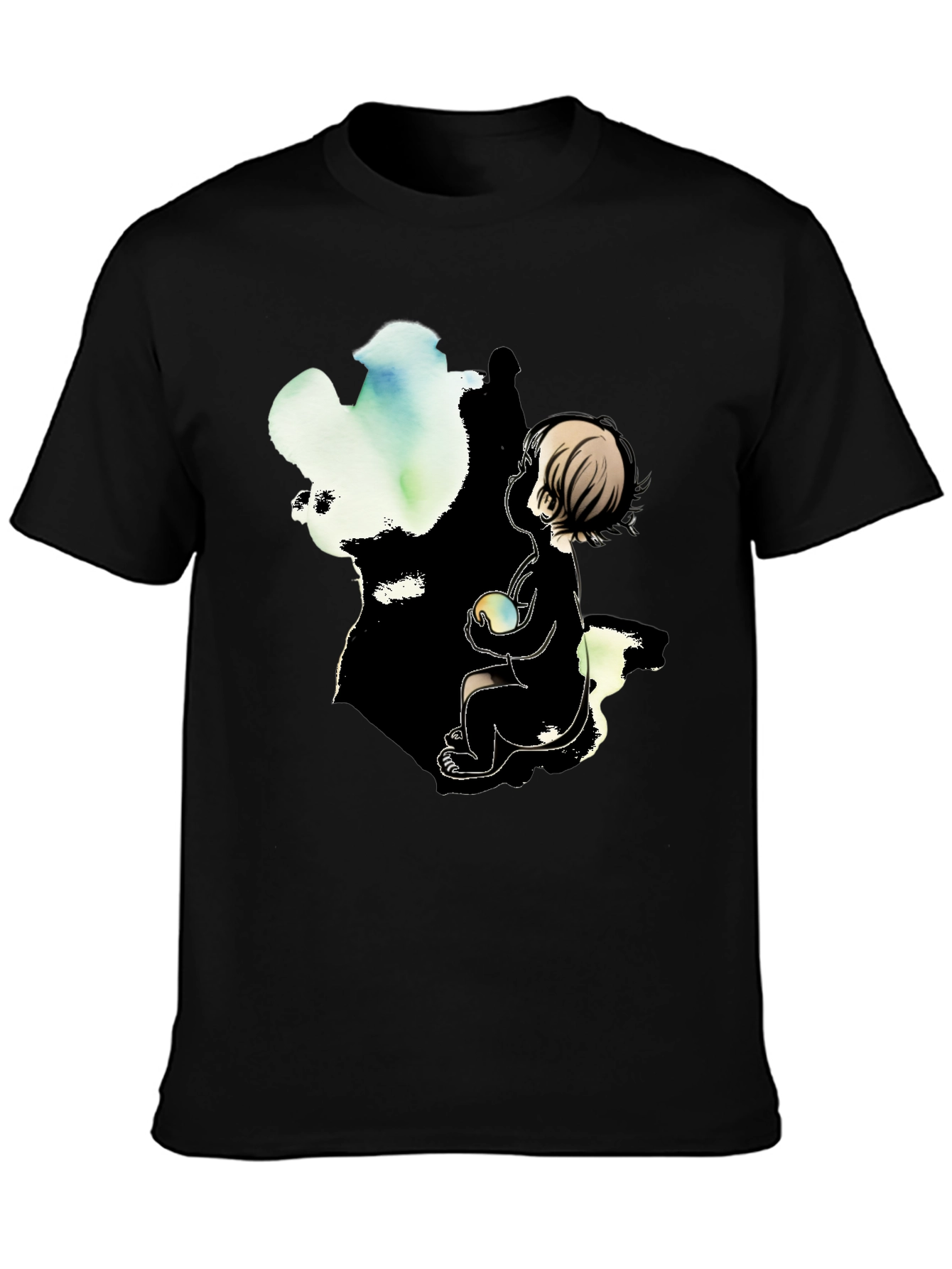 Boy & Light T-Shirt - Artistic Graphic Tee