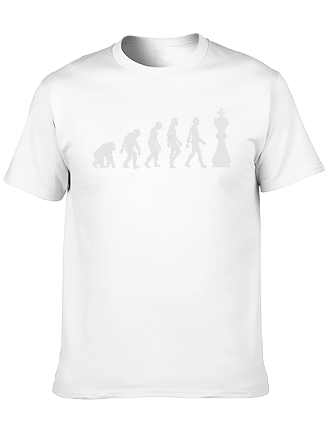 Evolution of Chess T-Shirt - Black