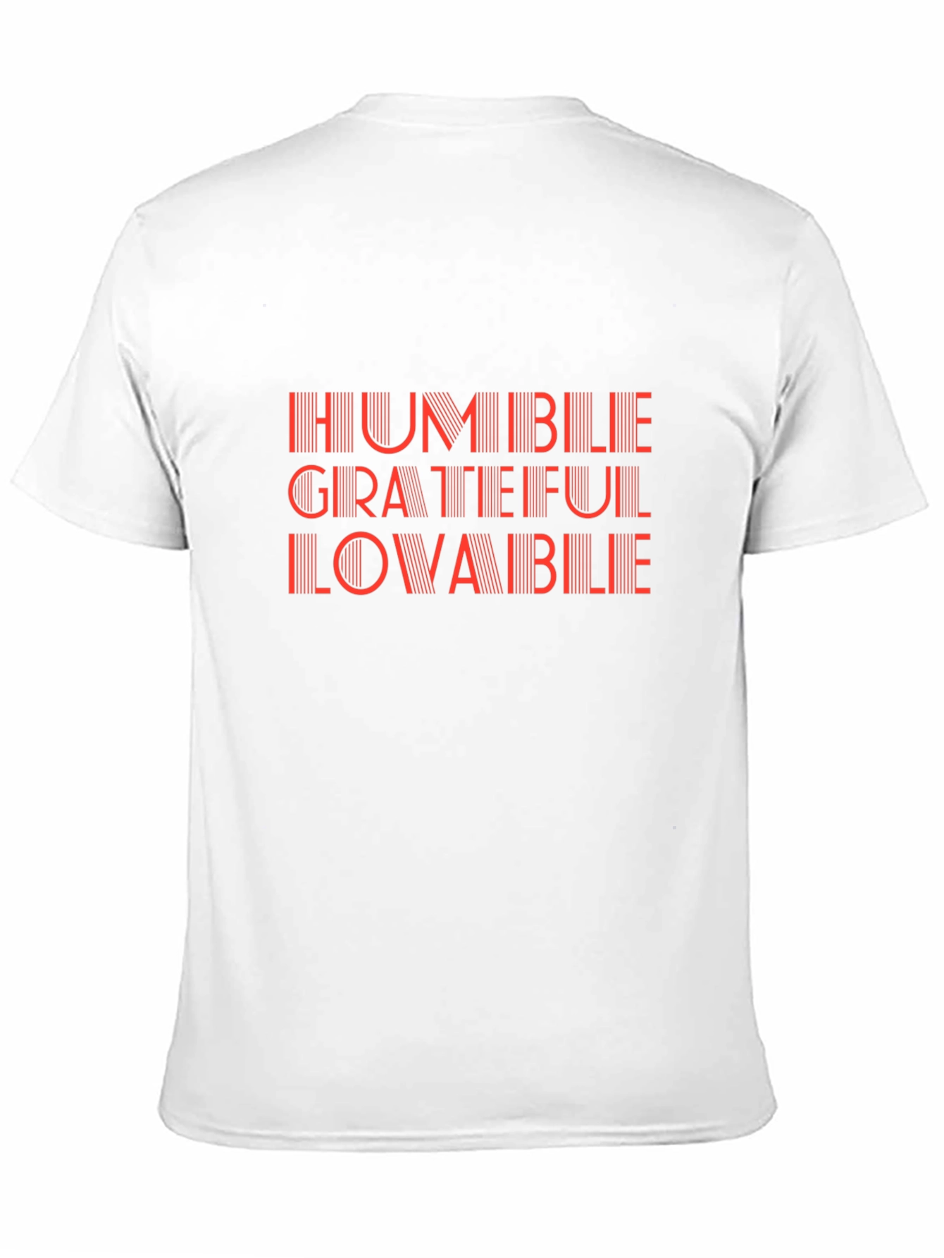 Humble Grateful Lovable Graphic Tee