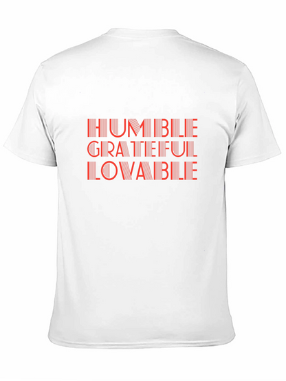 Humble Grateful Lovable Graphic Tee