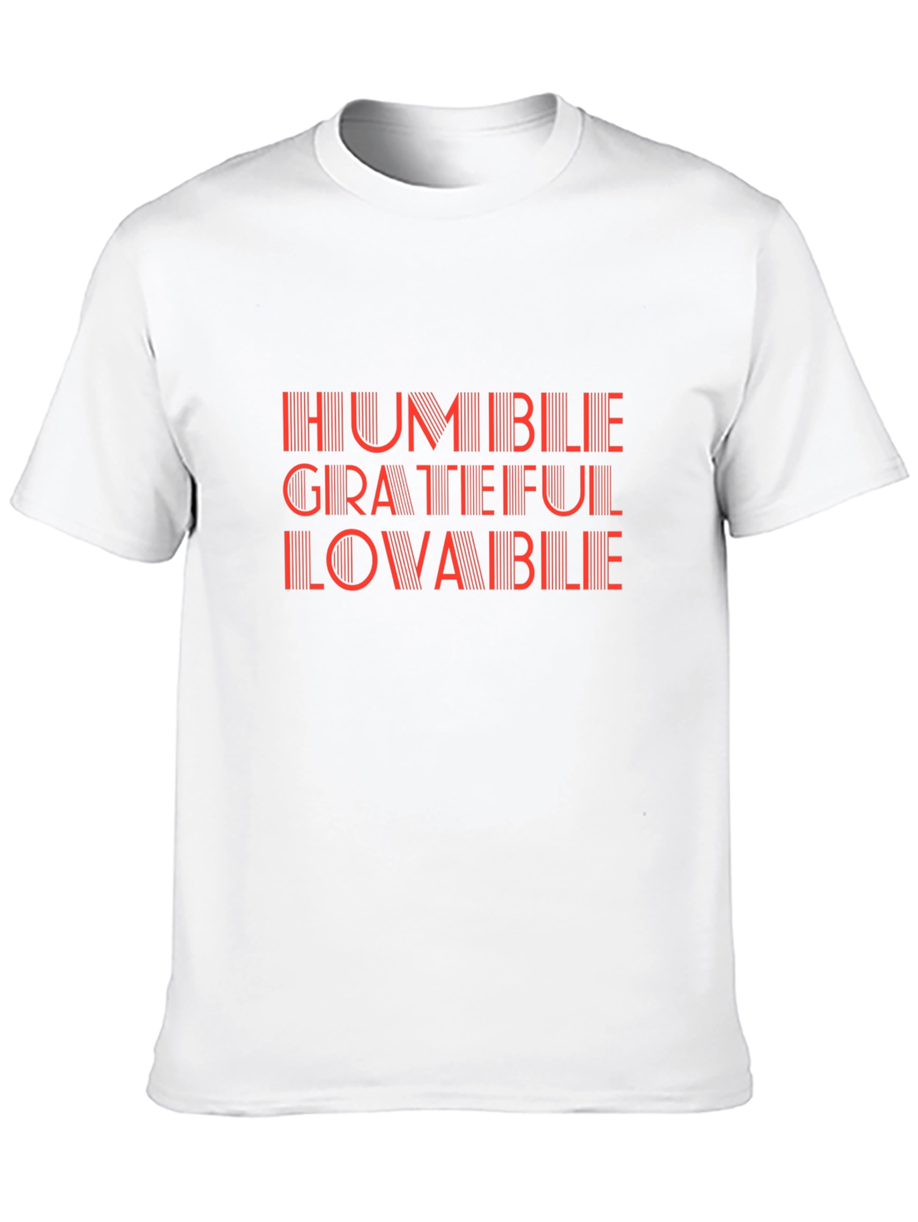 Humble Grateful Lovable Graphic Tee