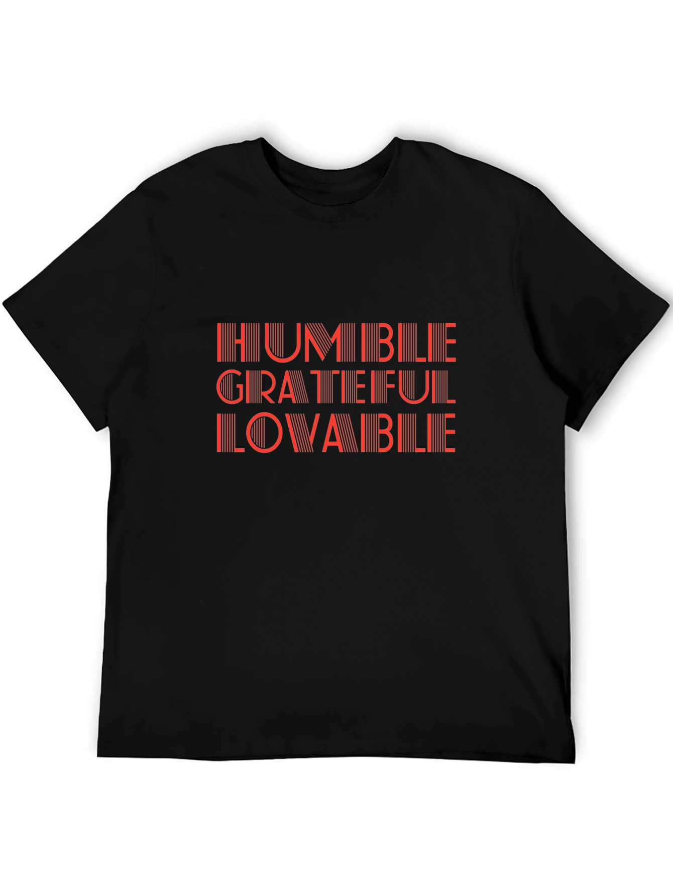 Humble Grateful Lovable Graphic Tee