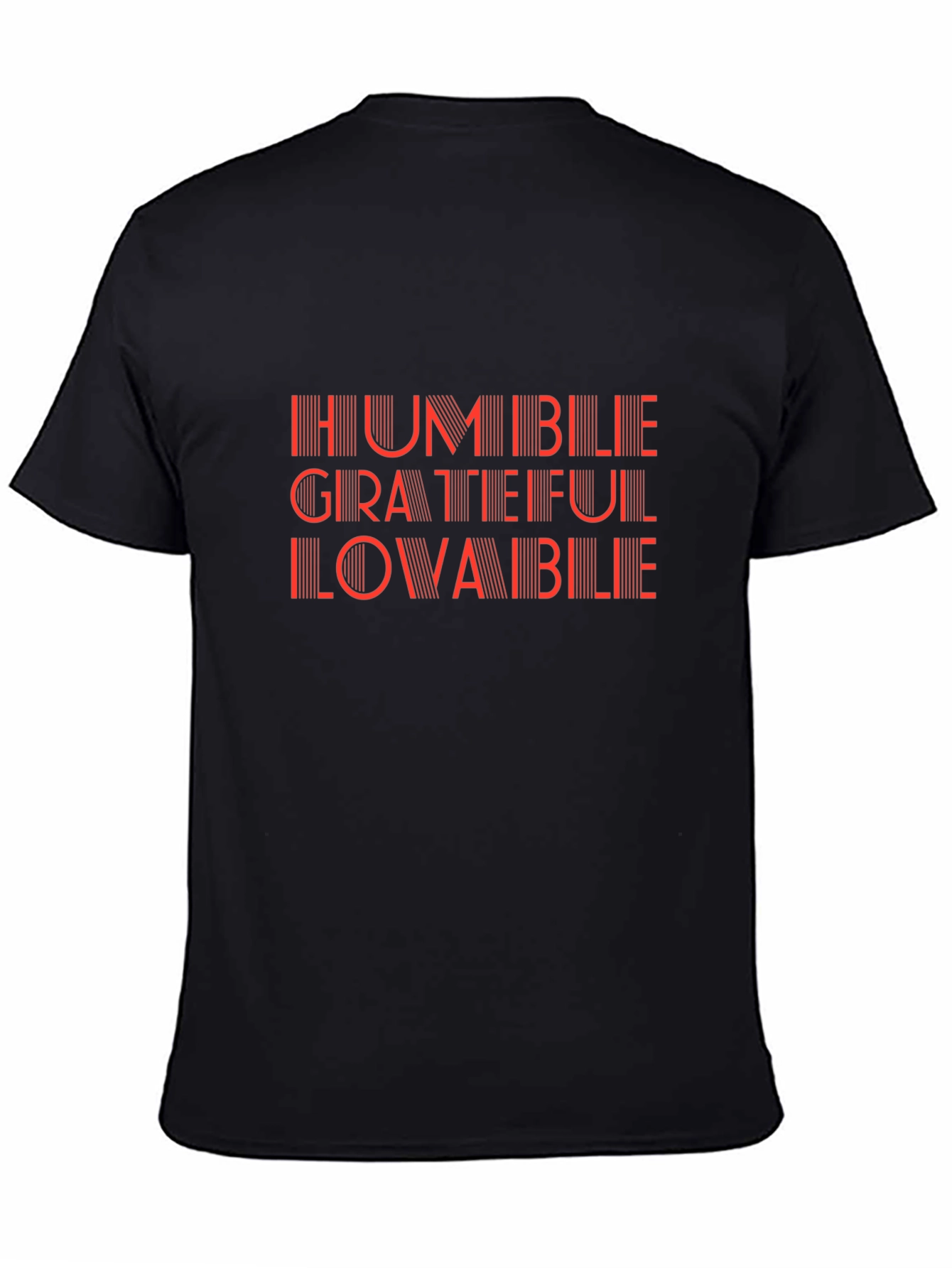 Humble Grateful Lovable Graphic Tee