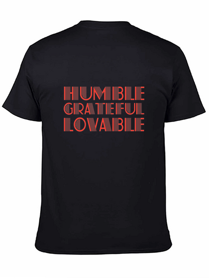 Humble Grateful Lovable Graphic Tee