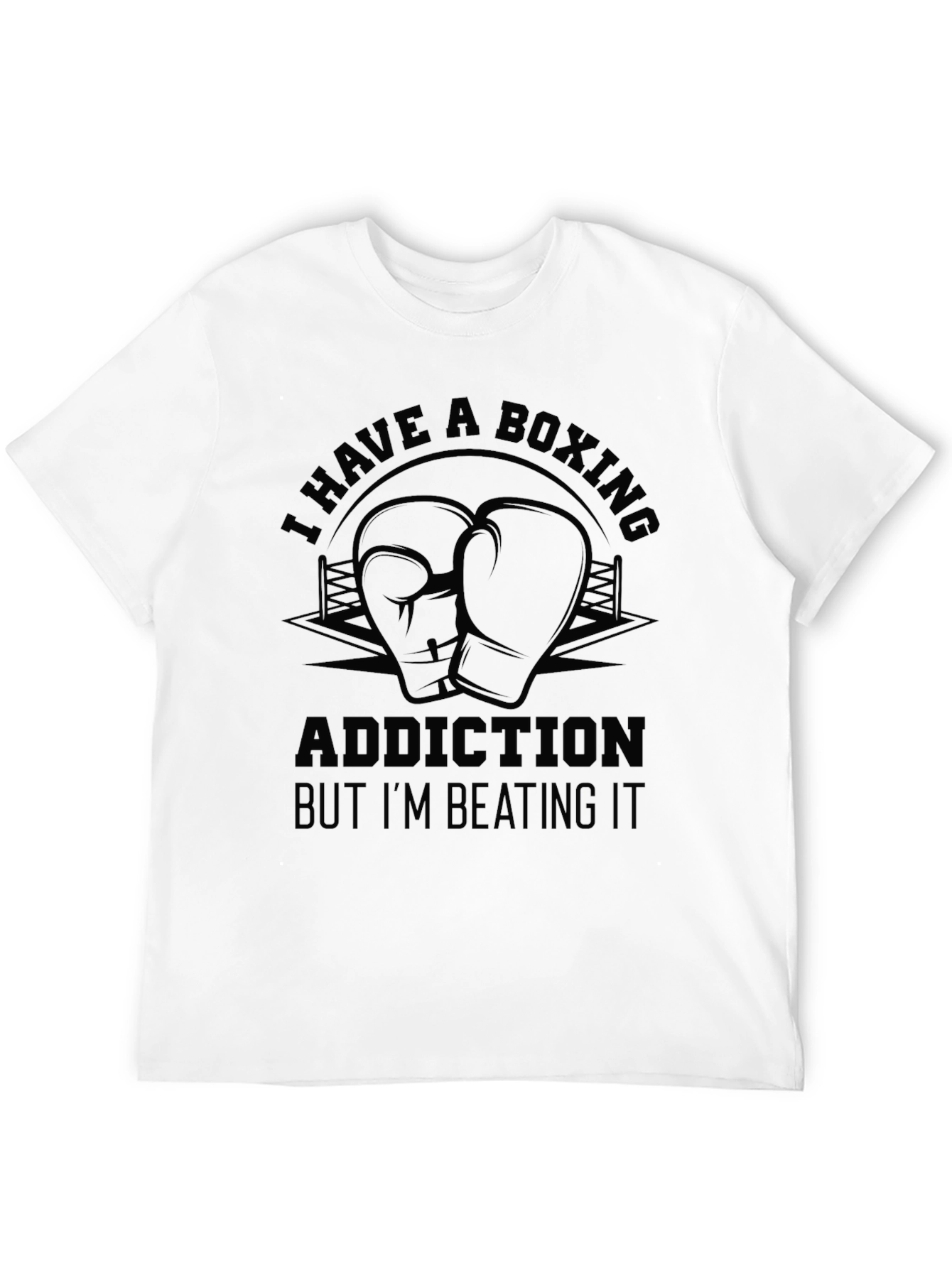 Boxing Addiction Graphic T-Shirt