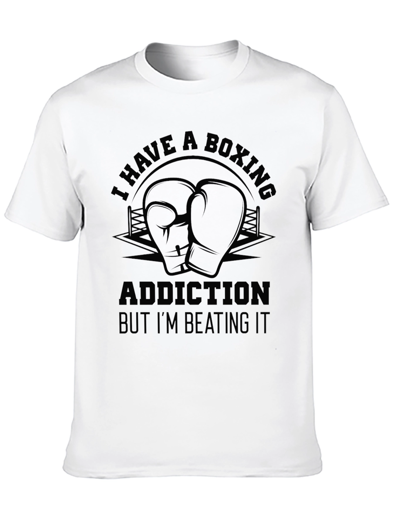 Boxing Addiction Graphic T-Shirt