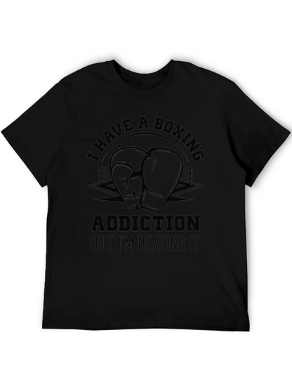 Boxing Addiction Graphic T-Shirt