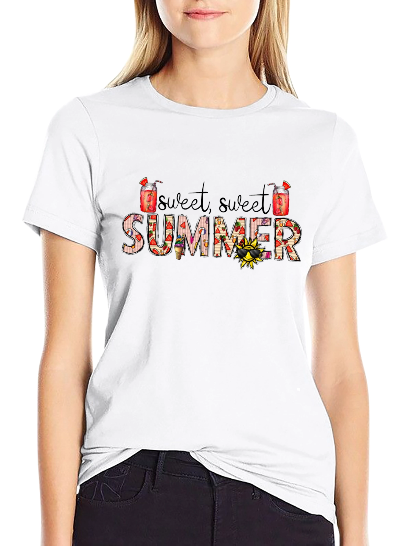 Sweet Summer Graphic Tee - Fun Summer Vibes