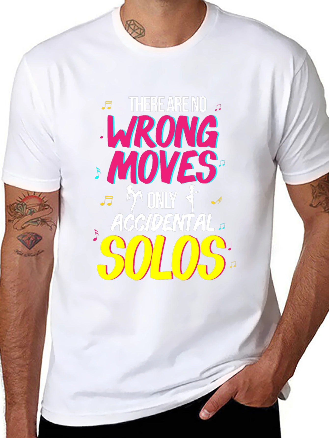 Dance Lover T-Shirt - No Wrong Moves Accidental Solos