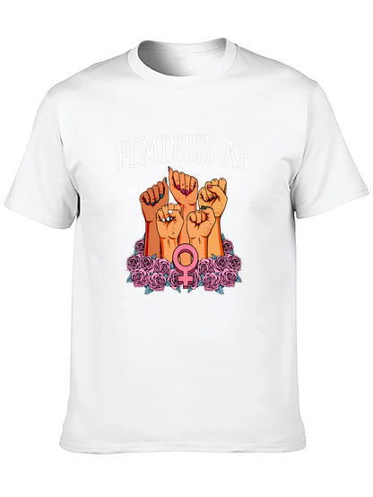 Feminist AF Graphic T-Shirt Womens Rights Tee