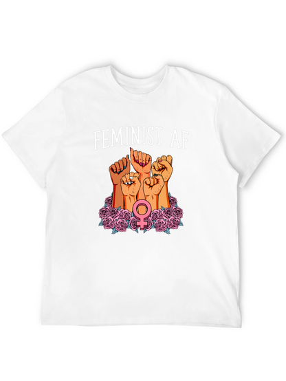 Feminist AF Graphic T-Shirt Womens Rights Tee