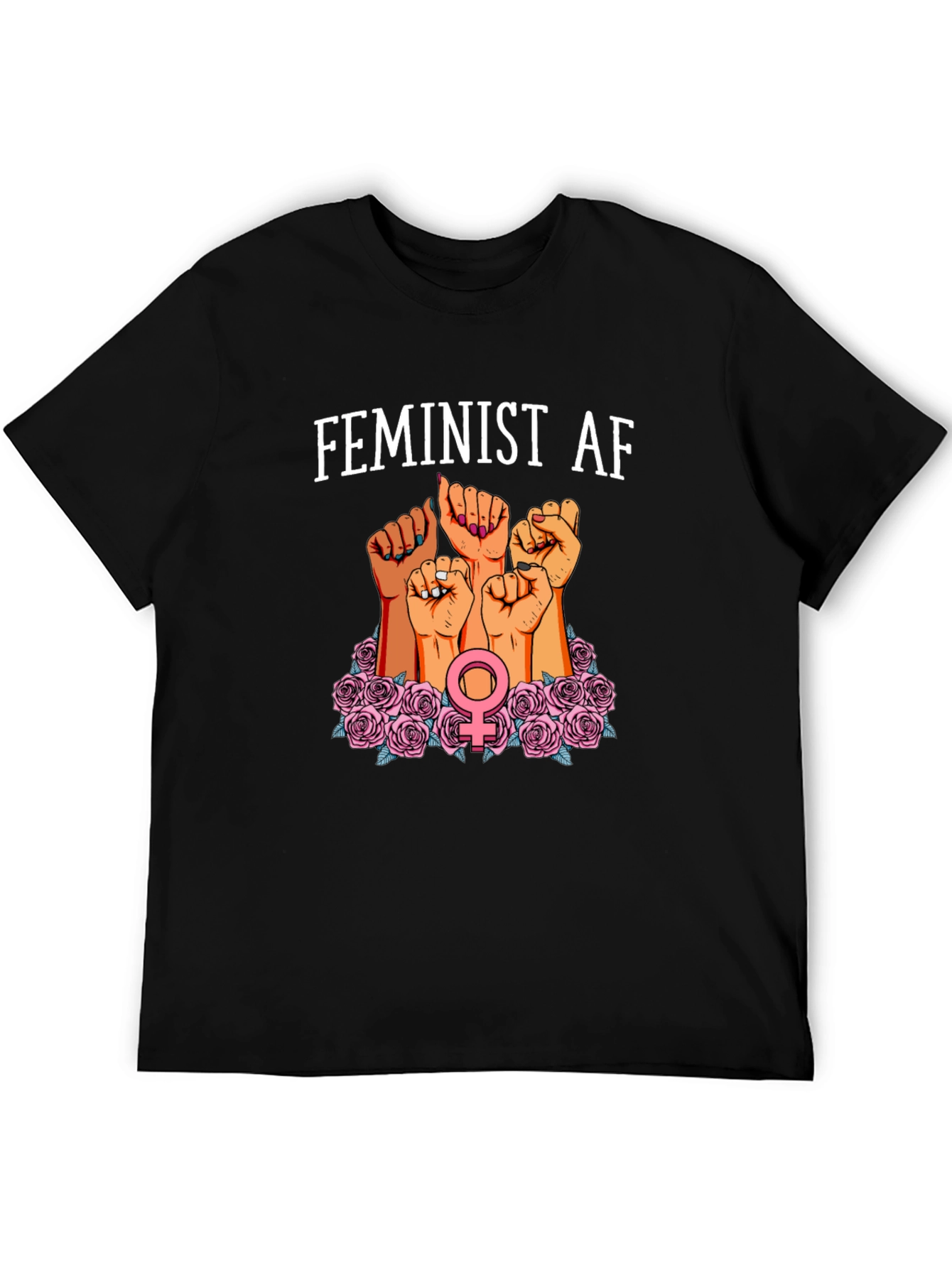 Feminist AF Graphic T-Shirt Womens Rights Tee
