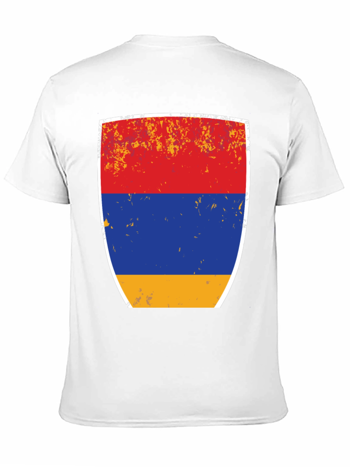 Armenian Flag Shield Graphic T-Shirt