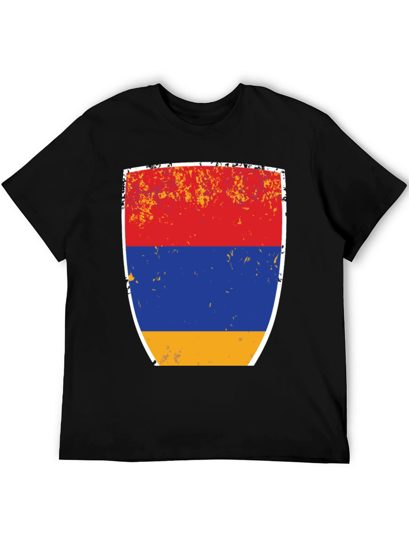 Armenian Flag Shield Graphic T-Shirt