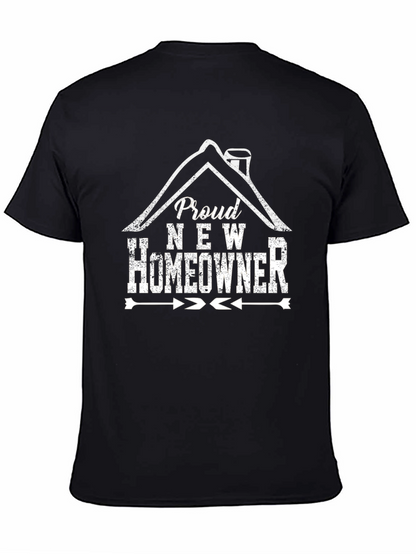 Proud New Homeowner T-Shirt - House Graphic Tee