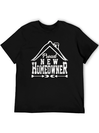 Proud New Homeowner T-Shirt - House Graphic Tee