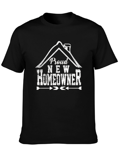 Proud New Homeowner T-Shirt - House Graphic Tee
