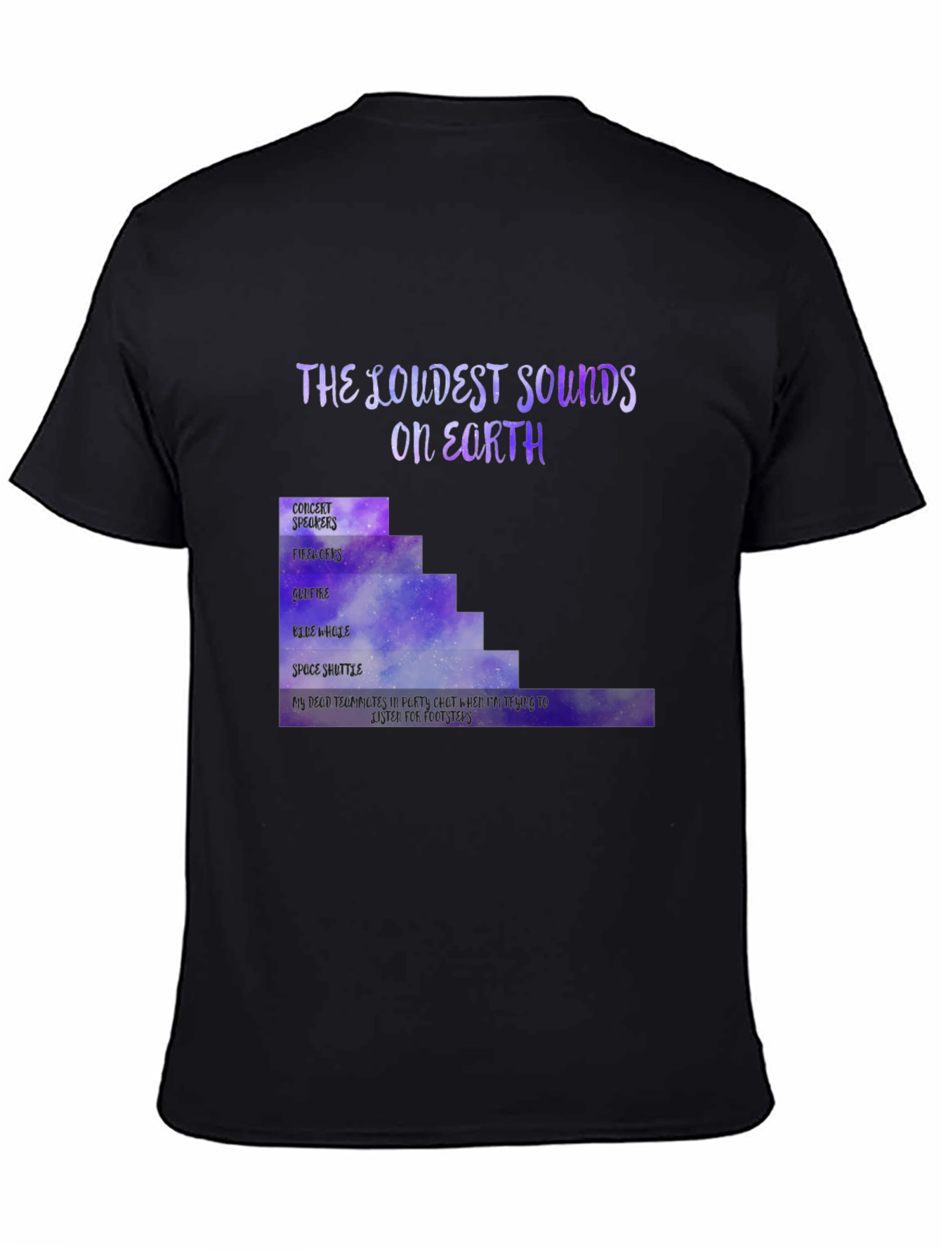 The Loudest Sounds T-Shirt Gamer Novelty Tee