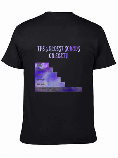 The Loudest Sounds T-Shirt Gamer Novelty Tee