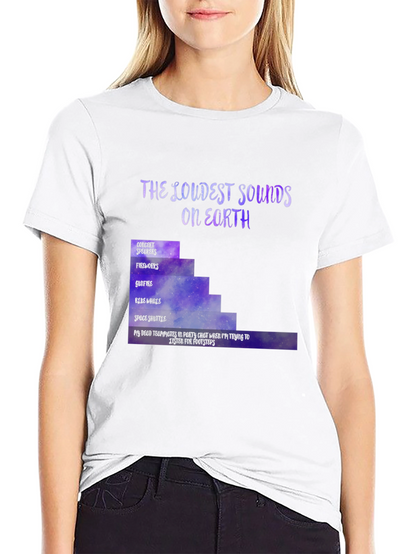 The Loudest Sounds T-Shirt Gamer Novelty Tee