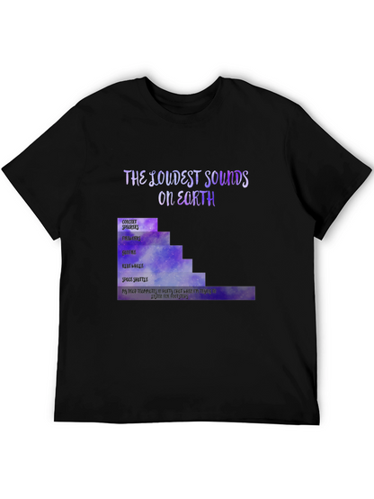 The Loudest Sounds T-Shirt Gamer Novelty Tee
