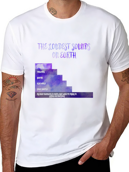 The Loudest Sounds T-Shirt Gamer Novelty Tee