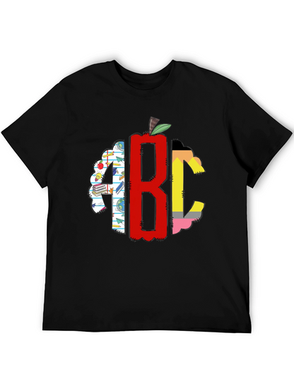 Teacher ABC Apple Graphic T-Shirt