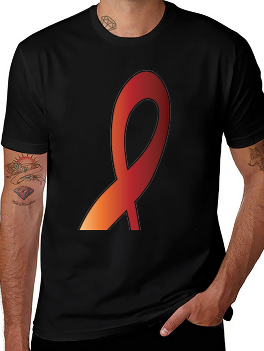 Awareness Ribbon Graphic Tee - Show Your Support