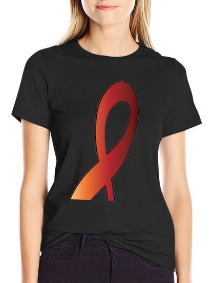 Awareness Ribbon Graphic Tee - Show Your Support
