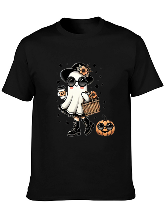 Ghostly Halloween Tee - Cute Spooky Season
